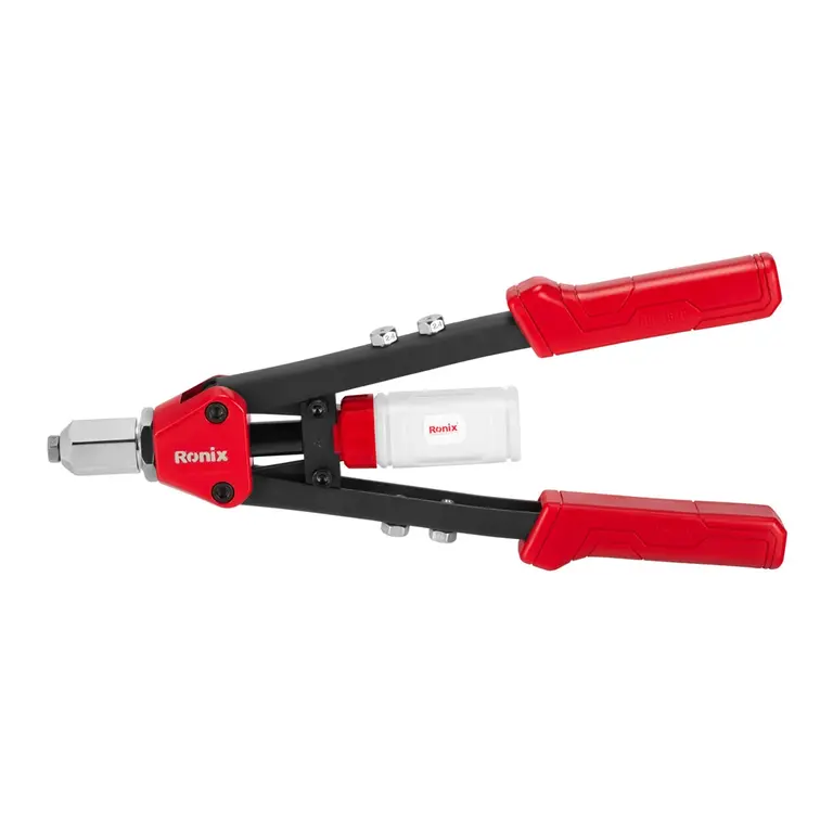 انبر پرچ چینی دو دسته رونیکس RH-1610 | مناسب پرچ‌کاری‌های سن